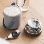 Afbeeldingen van LEO Tweedelige Lunchpot grijs