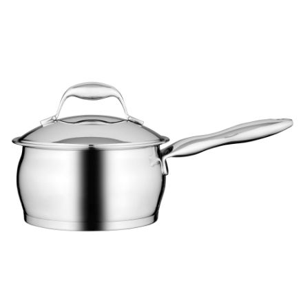 Afbeeldingen van Essentials Steelpan met deksel 16 cm