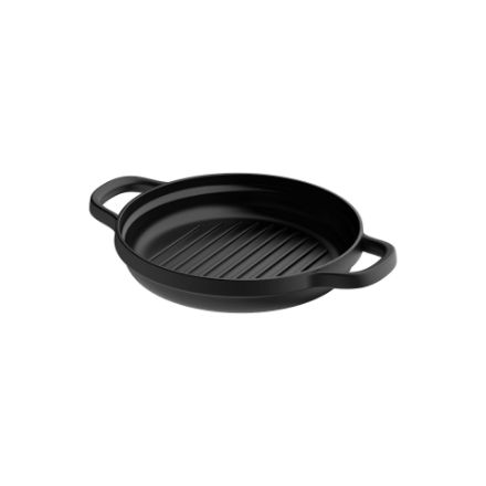 Afbeeldingen van LEO Grillpan Graphite Cast iron - Ø 26cm