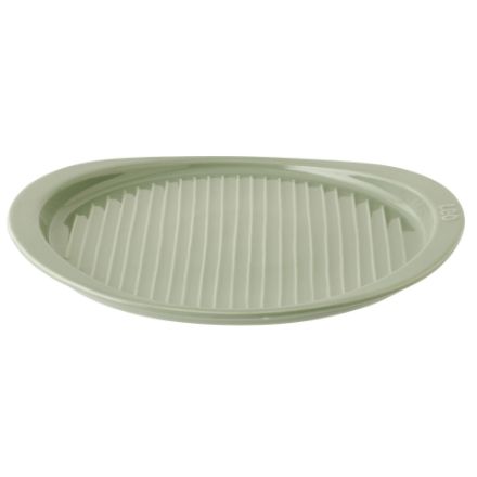 Afbeeldingen van LEO Geribbelde pizza bakplaat Balance 33,80 x 33 x 2,50cm