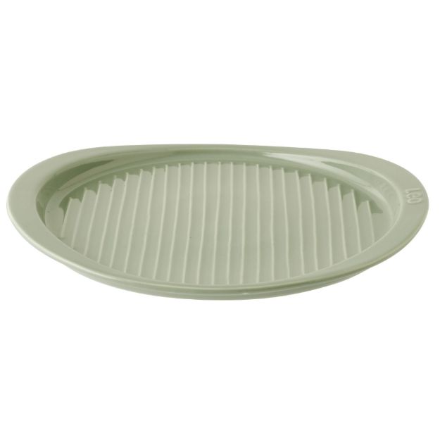 Afbeeldingen van LEO Geribbelde pizza bakplaat Balance 33,80 x 33 x 2,50cm