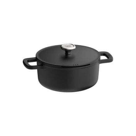 Afbeeldingen van LEO RECYCLED kookpot met deksel 24cm 5,6L - H 14cm Phantom