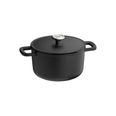 Afbeeldingen van LEO RECYCLED kookpot met deksel 24cm 4,4L - H 11cm Phantom