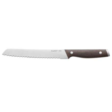 Afbeeldingen van RON Broodmes met donker houten handvat 20 cm