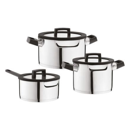 Afbeeldingen van Essentials 6-delige kookpottenset Uqonic Downdraft