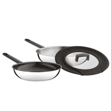 Afbeeldingen van Essentials 3-delige pannenset Uqonic Downdraft