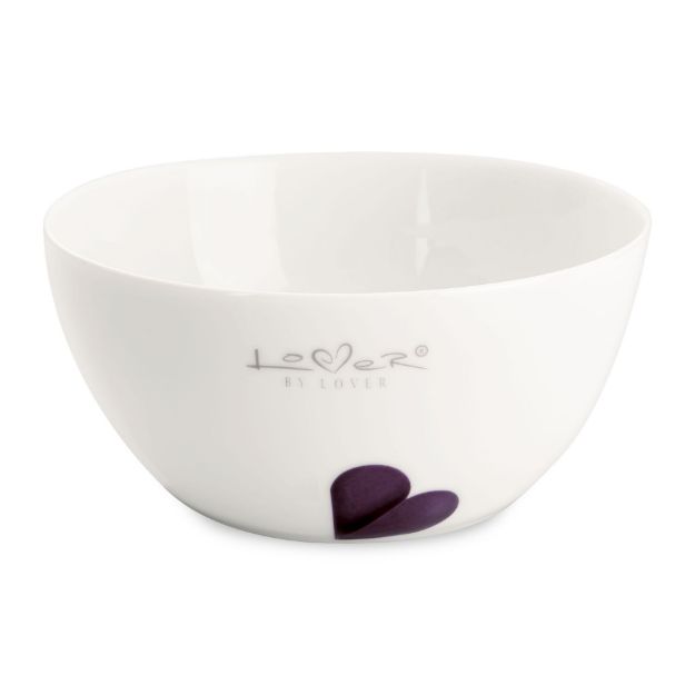 Afbeeldingen van Lover by lover 2 x ontbijtgranenkom wit