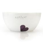 Afbeeldingen van Lover by lover 2 x ontbijtgranenkom wit