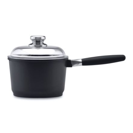 Afbeeldingen van Steelpan met deksel  20 cm + Gratis extra handgreep