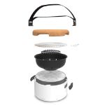 Afbeeldingen van LEO Tafel BBQ wit