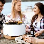 Afbeeldingen van LEO Tafel BBQ wit