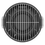 Afbeeldingen van LEO Tafel BBQ zwart