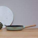 Afbeeldingen van RON Braadpan gietijzer groen 26 cm