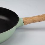 Afbeeldingen van RON Braadpan gietijzer groen 26 cm