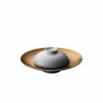 Afbeeldingen van GEM Diep presentatiebord en kom wit