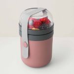 Afbeeldingen van LEO Tweedelige Lunchpot Roze