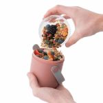 Afbeeldingen van LEO Tweedelige Lunchpot Roze