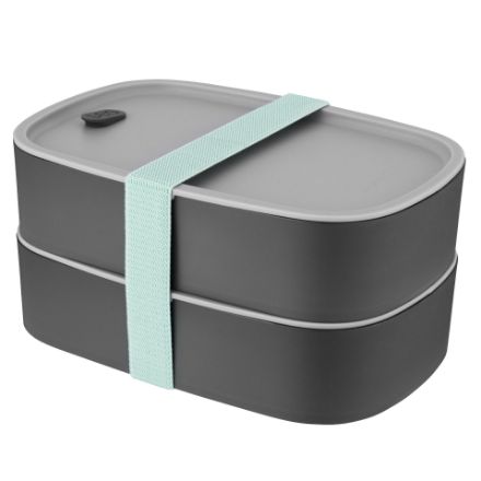 Afbeeldingen van LEO Tweedelige bento box