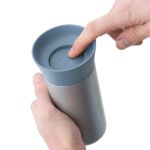 Afbeeldingen van LEO Thermobeker Blauw 0,33L
