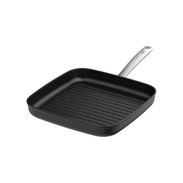 Afbeeldingen van LEO Grillpan antikleef Graphite - Ø 28cm