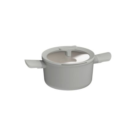 Afbeeldingen van LEO Kookpot antikleef met deksel Balance Moonmist - Ø 20cm