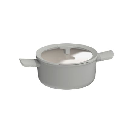 Afbeeldingen van LEO Kookpot antikleef met deksel Balance Moonmist - Ø 24x11,50cm