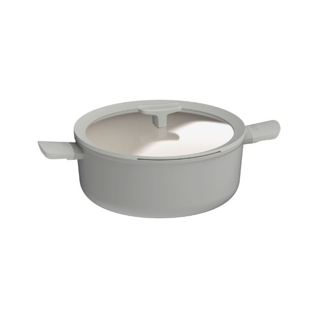 Afbeeldingen van LEO Kookpot antikleef met deksel Balance Moonmist - Ø 28cm