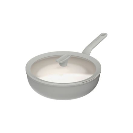 Afbeeldingen van LEO Wokpan antikleef met deksel Balance Moonmist - Ø 28cm
