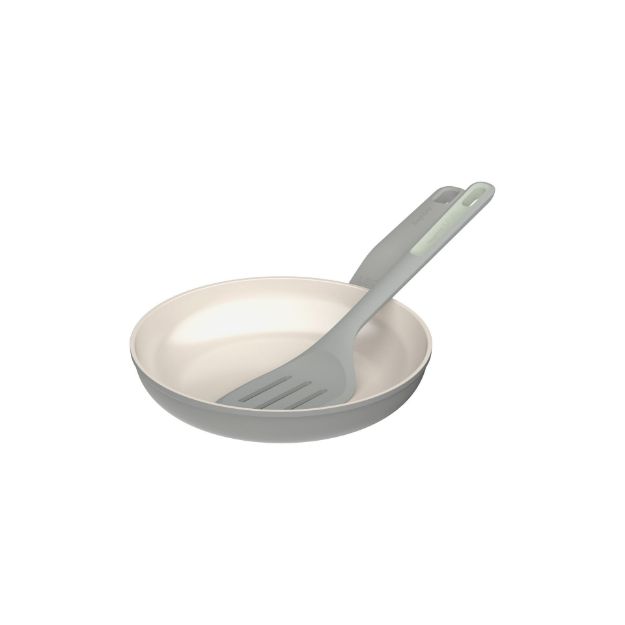 Afbeeldingen van LEO Braadpan antikleef Balance Moonmist met bakspaan Balance - Ø 24cm