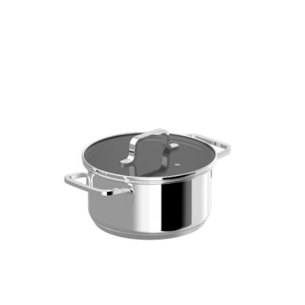 Afbeeldingen van DiNA Kookpot met deksel Helix - Ø 18cm