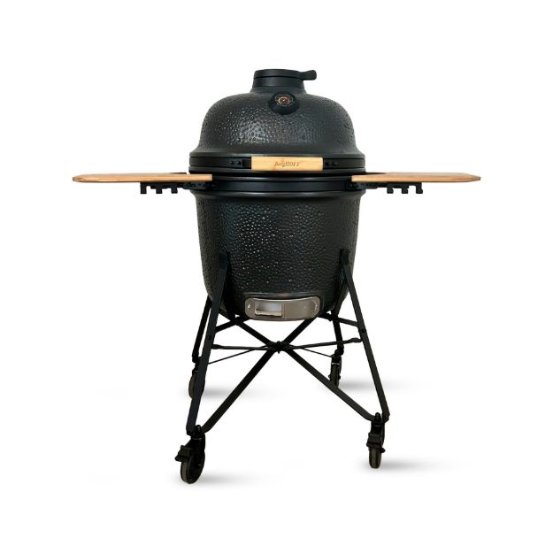 Afbeeldingen van LEO Keramische BBQ antraciet 58cm