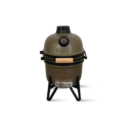 Afbeeldingen van LEO Keramische BBQ oven groen 33cm