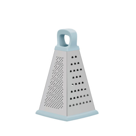 Afbeeldingen van LEO 4-zijdige piramide rasp Slate 22cm