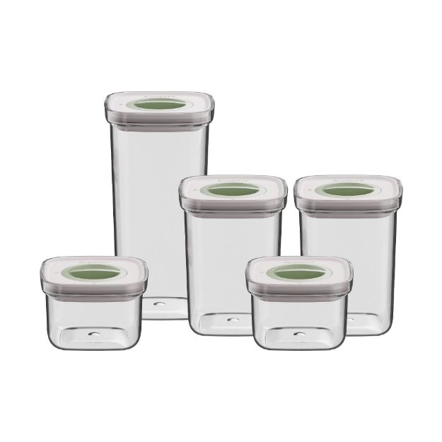 Afbeeldingen van LEO 5-delige smart seal voedselcontainer set