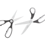 Afbeeldingen van LEO Multifunctionele keukenschaar met magnetische hoes Graphite 23cm