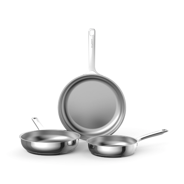 Afbeeldingen van DiNA 3-delig braadpannenset Helix