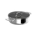 Afbeeldingen van DiNA Sauteerpan met dubbele handgreep en deksel Helix 26cm