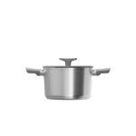 Afbeeldingen van LEO Kookpot met deksel RVS Balance Moonmist 20cm