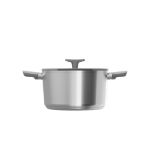 Afbeeldingen van LEO Kookpot met deksel RVS Balance Moonmist 24cm