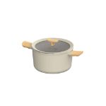 Afbeeldingen van LEO 7-delige kookpottenset Balance Cream