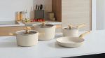 Afbeeldingen van LEO 7-delige kookpottenset Balance Cream