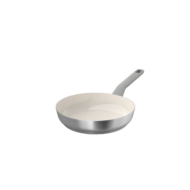 Afbeeldingen van LEO Braadpan RVS antikleef Balance Moonmist 24cm