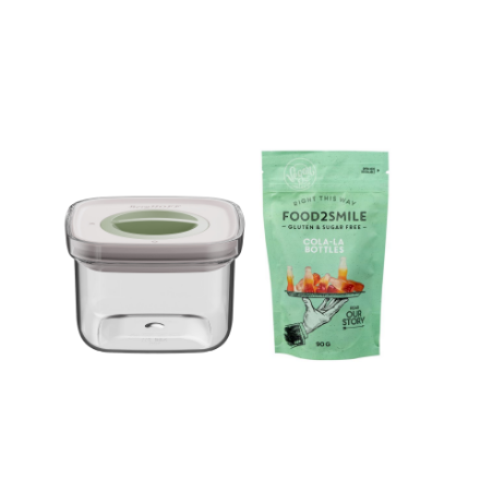 Afbeeldingen van FRIENDS OF | Food2Smile + Smart Seal 0.40L Cola-la Bottles 90g