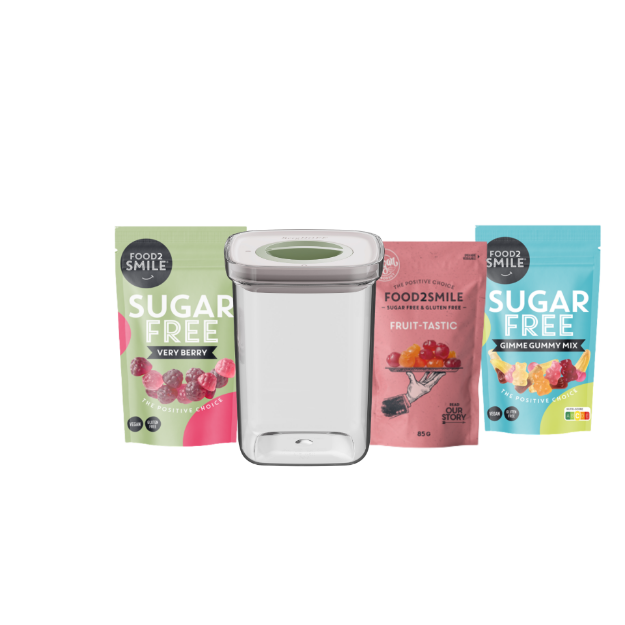 Afbeeldingen van FRIENDS OF | Food2Smile + Smart Seal 1L Gimmy Gummy Mix - Very Berry - Fruit-tastic
