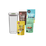 Afbeeldingen van FRIENDS OF | Food2Smile + Smart Seal 1.60L Gimmy Gummy Mix - Cola-la Bottles - Chocosmiles - Chocosmiles Peanuts