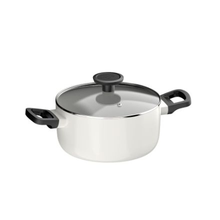 Afbeeldingen van LEO Kookpot antikleef met deksel Glints Spirit 20cm